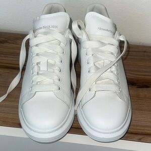 Alexander McQueen Women's Classic White Sneakers